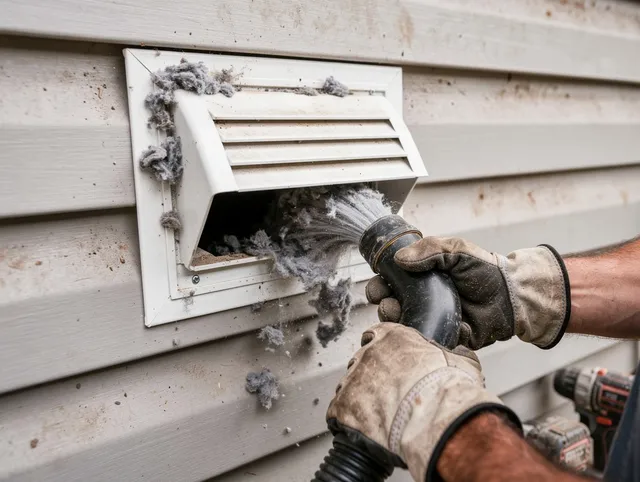Professional dryer vent cleaning by Torrance Dryer Vent Cleaning in Torrance