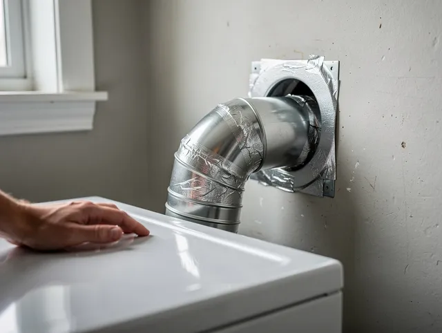 Torrance Dryer Vent Cleaning expert performing professional dryer vent repair and installation in Torrance