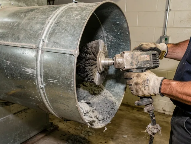 Industrial-grade dryer vent cleaning by Torrance Dryer Vent Cleaning in Torrance