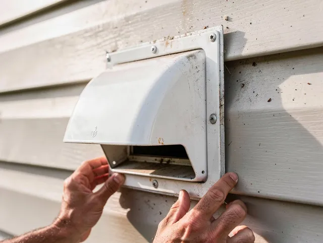 Torrance Dryer Vent Cleaning technician delivering thorough residential dryer vent cleaning service in Torrance